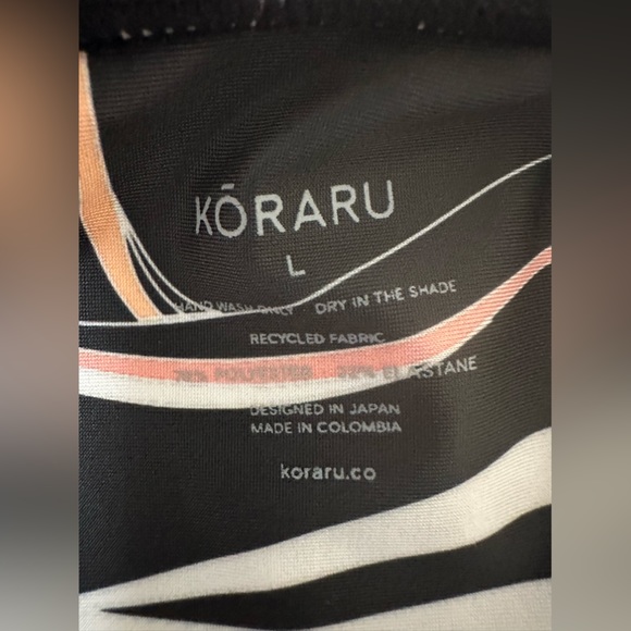 NWT🍒KORARU Zabel Tube One-Piece Coral Print🍒 - Picture 9 of 12